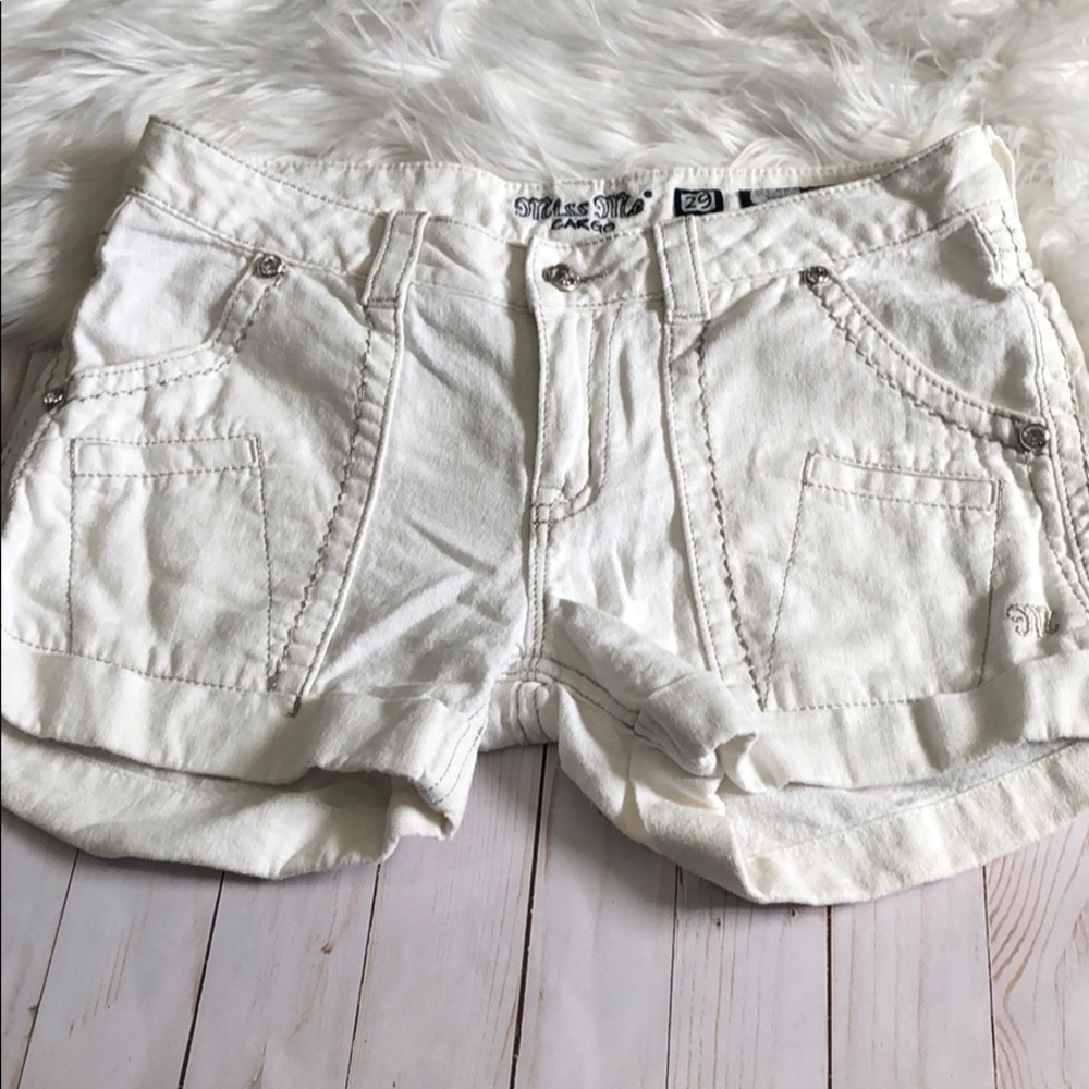 Miss Me cargo shorts size 29